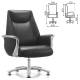 Кресло HAWASAN (ХАВАСАН) PREMIUM EX-801, до 200 кг, алюминий, экокожа, черное, 533235. Фото товара с разных ракурсов.
