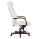 Кресло бюрократ T-9923 WALNUT_Ivory   (Натуральная кожа). Фото товара с разных ракурсов.