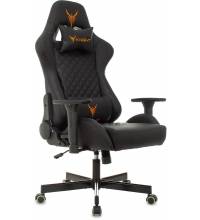 Кресло игровое Knight Armor черный/черный ромбик эко.кожа с подголов. крестовина металл